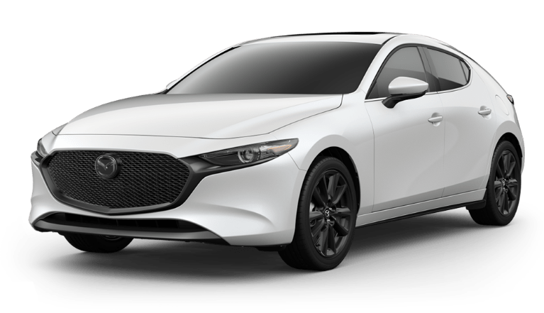 2021 Mazda3 Hatchback Snowflake White Pearl Mica | Chico Mazda in Chico CA