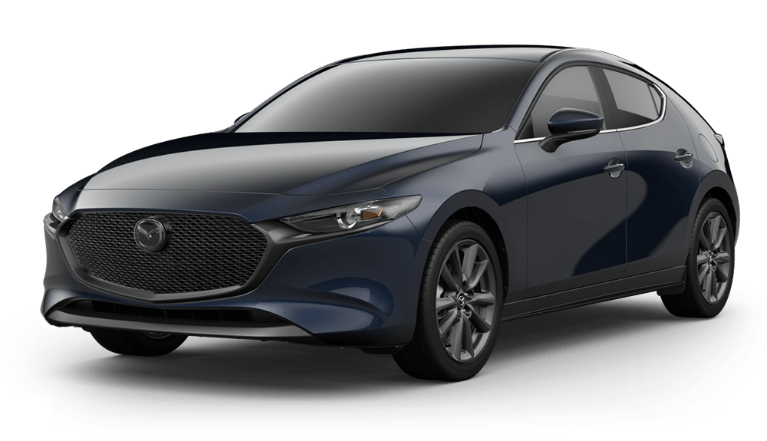 2021 Mazda3 Hatchback Deep Crystal Blue Mica” | Chico Mazda in Chico CA