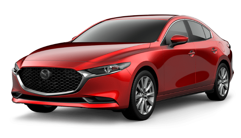 2021 Mazda3 Sedan Soul Red Crystal Metallic | Chico Mazda in Chico CA