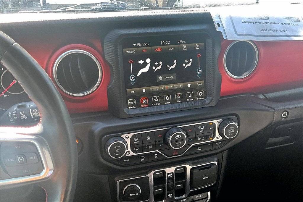 2022 Jeep Wrangler Unlimited Rubicon