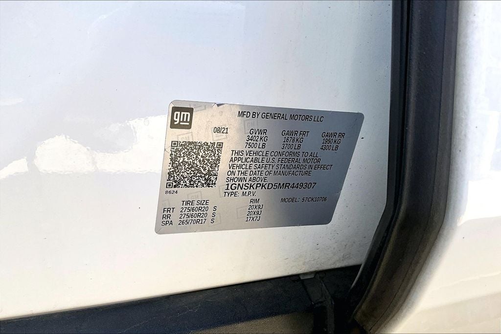 2021 Chevrolet Tahoe Z71