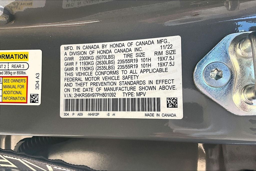 2023 Honda CR-V Hybrid Sport Touring