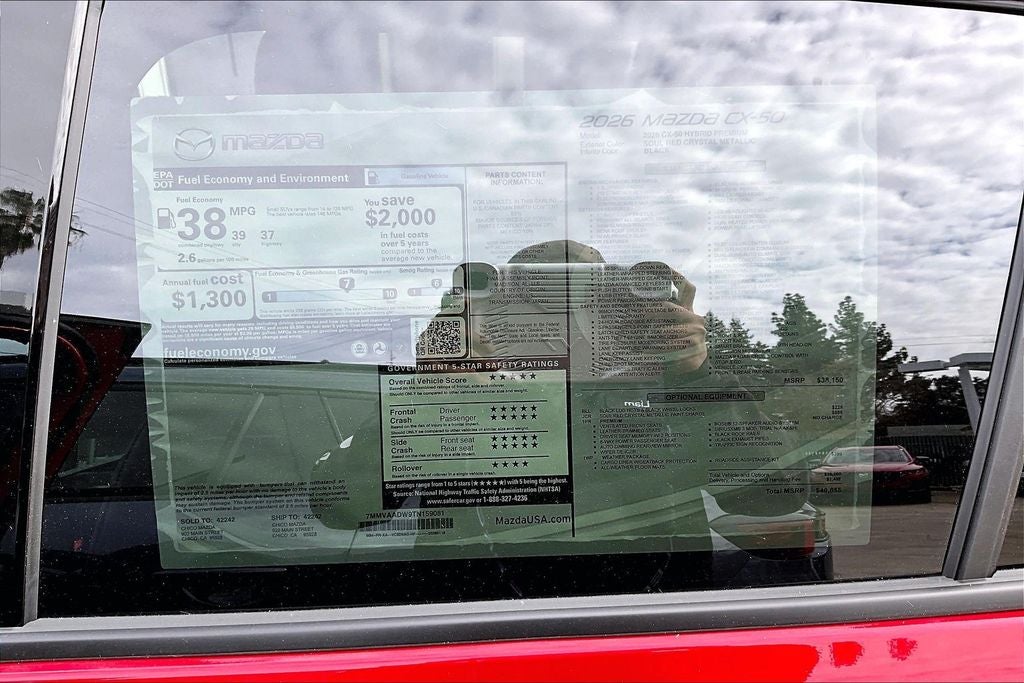 2026 Mazda Mazda CX-50 Hybrid Premium AWD