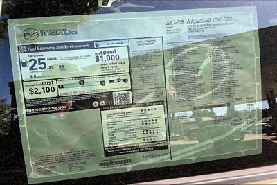 2025 Mazda Mazda CX-50 2.5 Turbo Meridian Edition AWD