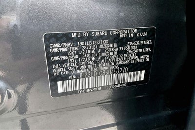 2025 Subaru Forester Touring