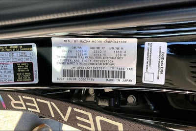 2026 Mazda Mazda3 Sedan 2.5 S Preferred