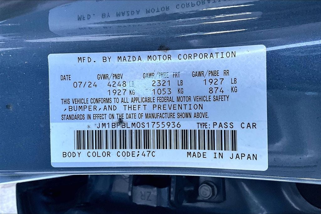 2025 Mazda Mazda3 Hatchback 2.5 S Carbon Edition AWD