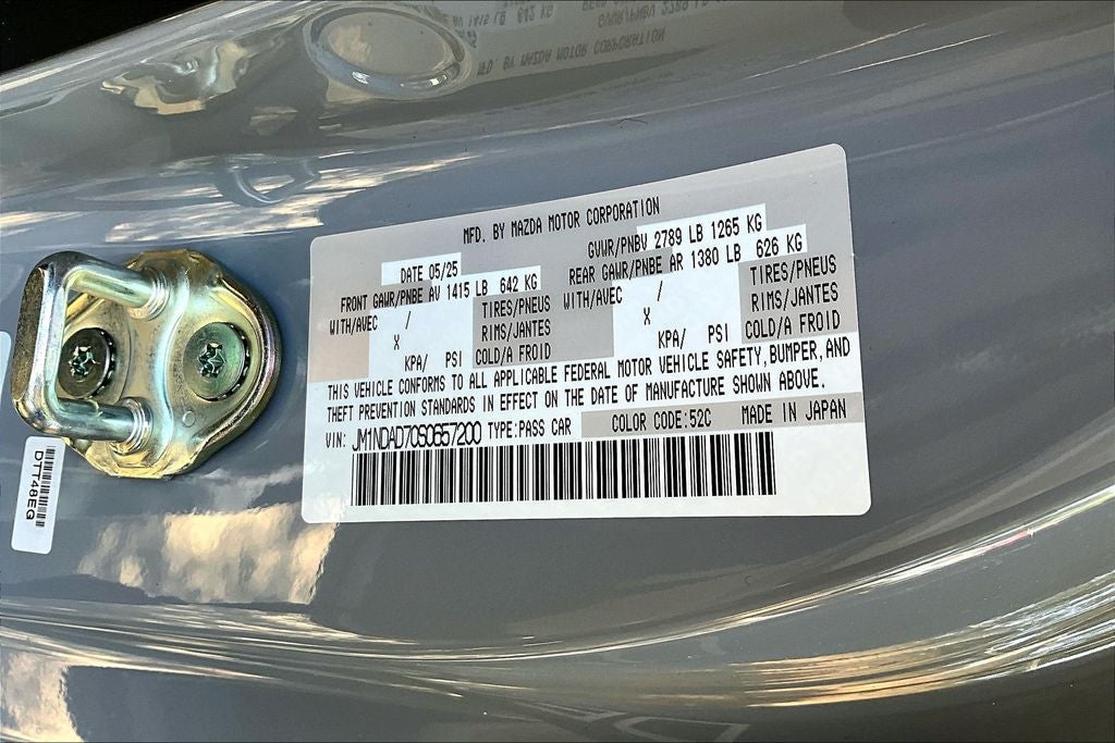 2025 Mazda Mazda MX-5 Miata Grand Touring