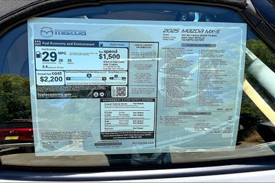 2025 Mazda Mazda MX-5 Miata Grand Touring