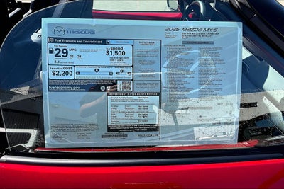 2025 Mazda Mazda MX-5 Miata Grand Touring