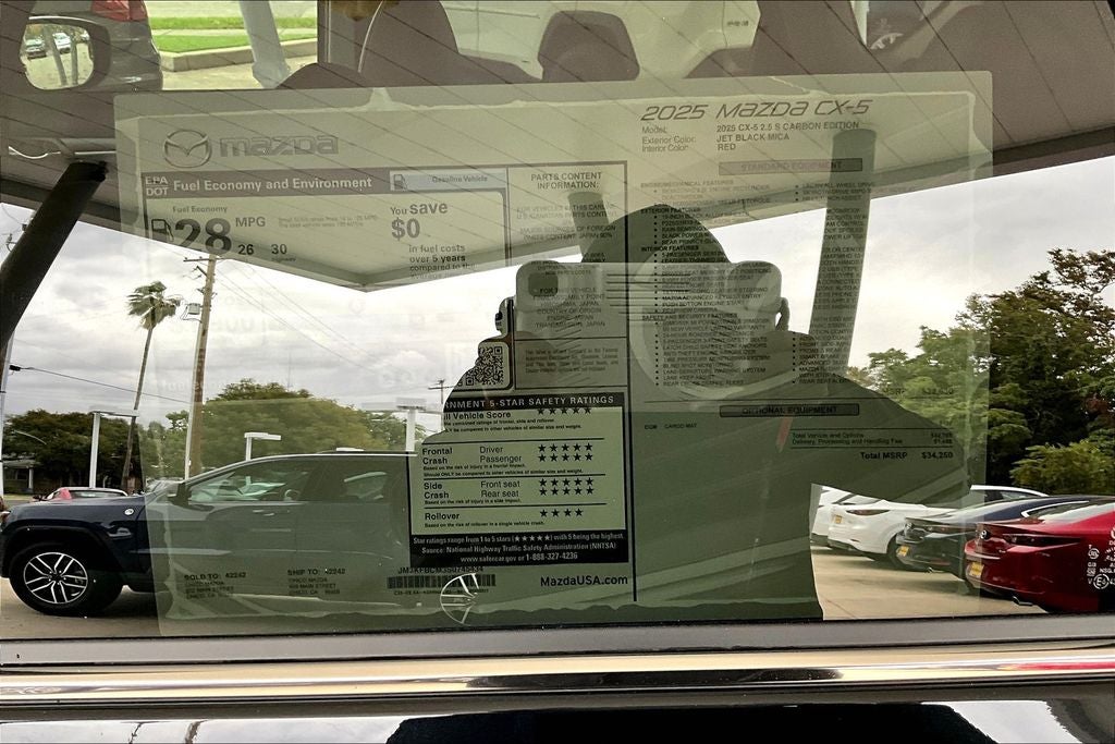 2025 Mazda Mazda CX-5 2.5 S Carbon Edition AWD