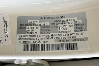 2025 Mazda Mazda CX-90 3.3 Turbo Premium Sport AWD