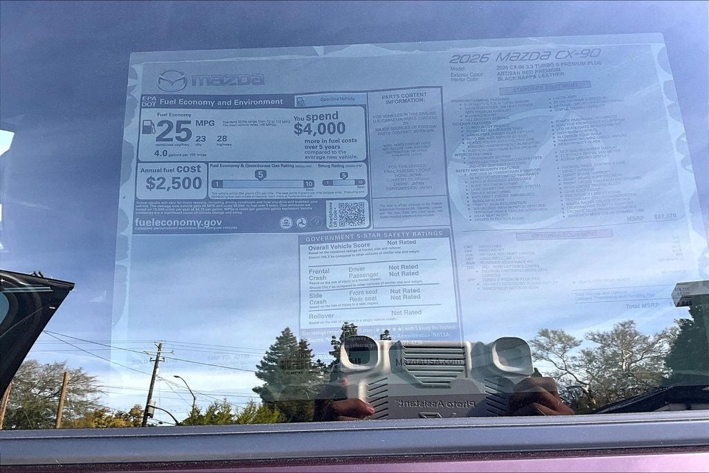 2026 Mazda Mazda CX-90 3.3 Turbo S Premium Plus AWD