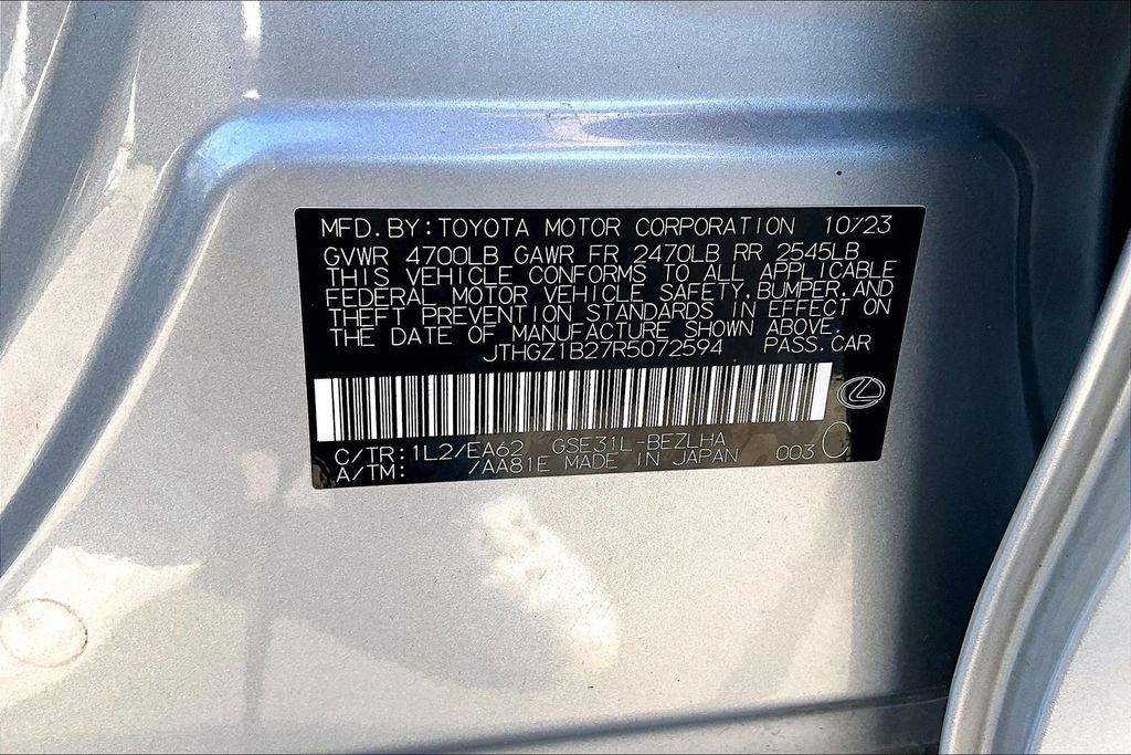 2024 Lexus IS 350 F SPORT