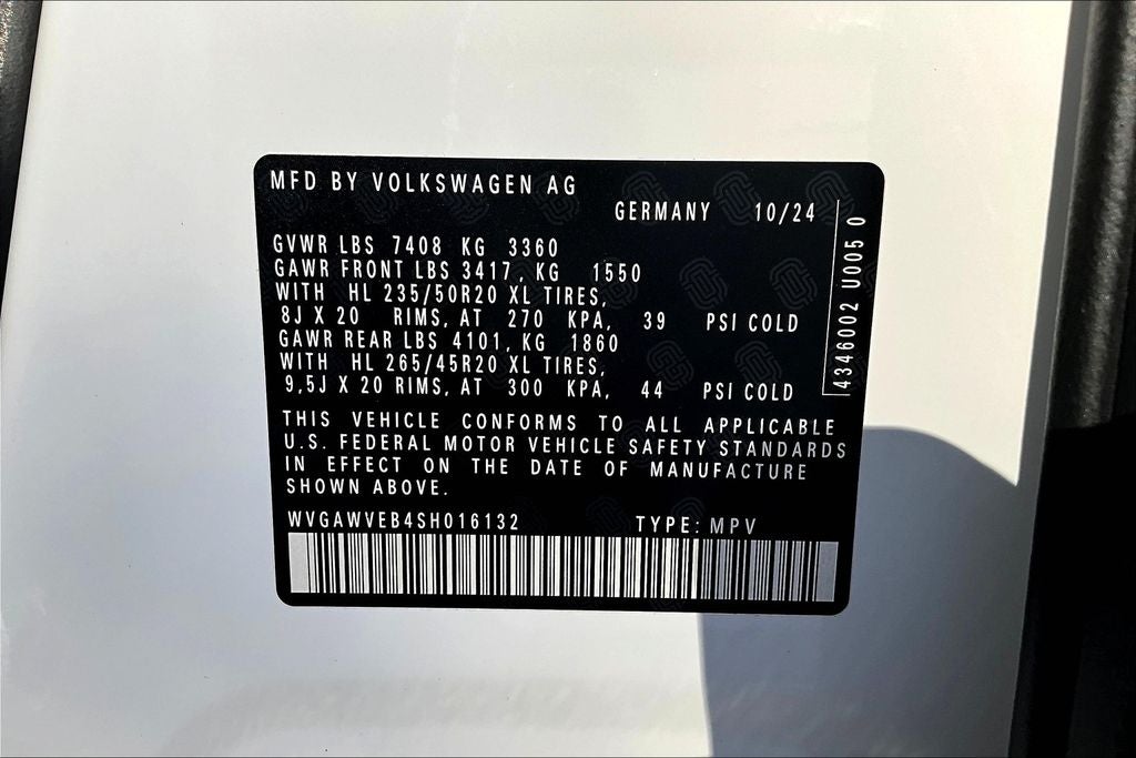 2025 Volkswagen ID. Buzz Pro S