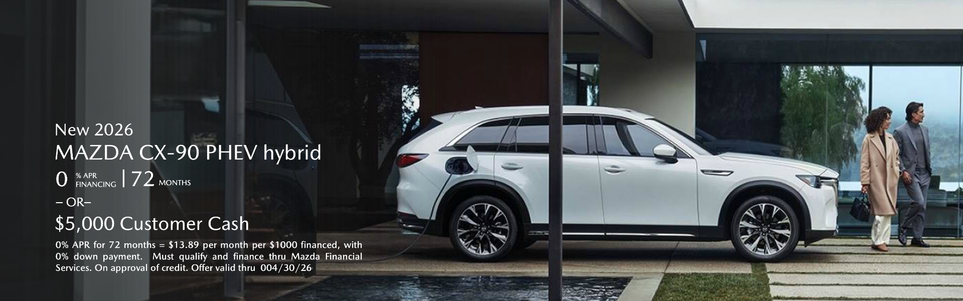 New 2026 Mazda CX-70 PHEV hybrid