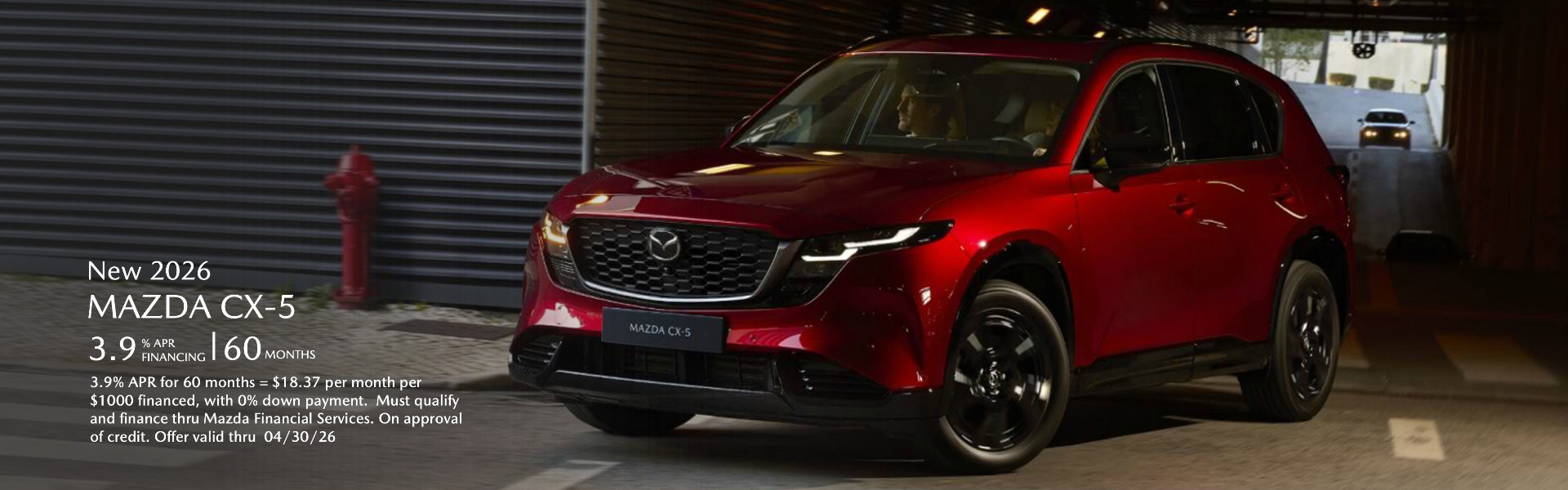 New 2026 Mazda CX-5